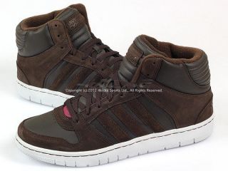 Adidas Neo Bball Mid DB Mustang Brown/Pink Power Suede Casual 2012 