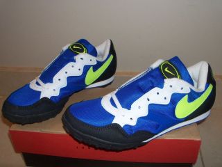 Rare 1996 Nike Zoom Waffle II Running Shoes DS NEW Sz10 Blue/Yellow 