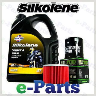 HONDA VFR400R   NC30 90  92 Silkolene Super 4 & Chrome Oil Filter