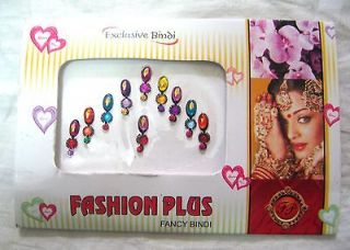 411 Bindi Bindis Dots Tattoos Belly Dance Forehead Body Make Up Sports 