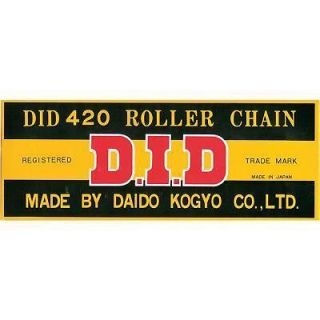 D18 421 120 D.I.D. 420 Standard Motorcycle Chain 120 links RM CR YZ 