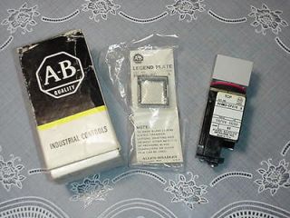 allen bradley 800ms cpa16 pushbutton white 120v new time left