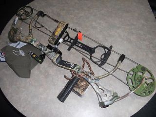 2012 Fred Bear Mauler Compound Bow R/H 60/70# 26/31 Draw NEW