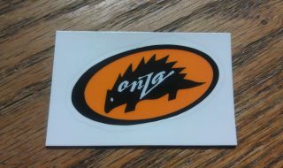 onza sticker oval very cool nice color set time left