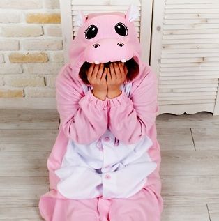 SHINee Animal Pajamas   HIPPO PINK + Free Gift (SHINee Socks)
