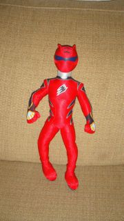 16 red power ranger super hero stuffed doll plush one