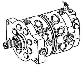 Re manufactured Hydraulic Pump for John Deere 740A Log Skidder 