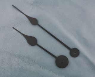 Spade Clock Hands for Hermle movements with 10 to 11 Dial Size
