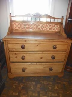 antique english pine dresser chest 3 drawer c 1880 s
