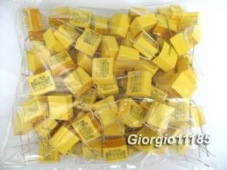 10pcs safety capacitors 0 47uf 474k 275v ac pitch 23mm from china time 