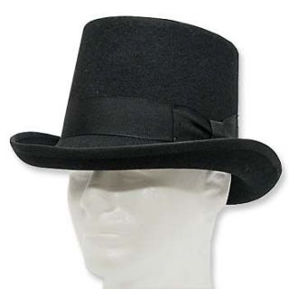 tall top hat black in Costumes, Reenactment, Theater