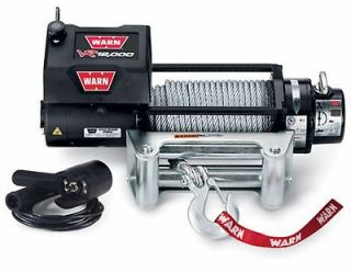 WARN 86260 VR12000 12000lb Winch 12V Roller Fairlead 94 3/8 Wire Rope 