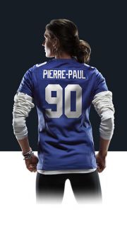    Pierre Paul Womens Football Home Game Jersey 469909_404_B_BODY