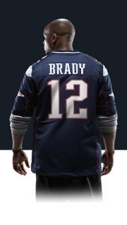   Tom Brady Mens Football Home Game Jersey 3XL 4XL 504516_419_B_BODY
