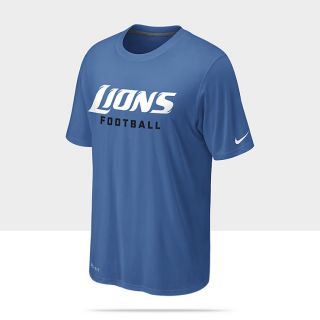   Legend Authentic Font NFL Lions Mens Training T Shirt 477568_484_A