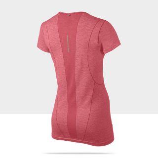 Nike Dri FIT Knit Short Sleeve Womens Running Shirt 520292_659_B