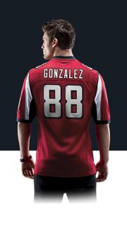    Tony Gonzalez Mens Football Home Game Jersey 468943_688_B_BODY