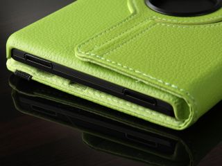 in 1 Rotate PU Leather Case Smart Cover Stand for  Kindle Fire 7 