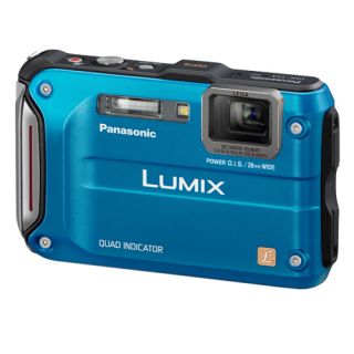 Panasonic LUMIX DMC TS4 12.1 Megapixel Digital Camera (Blue)