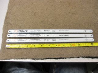   Metal 12 18T Shatter Proof Hacksaw Blades 30 PC Lot Brand New