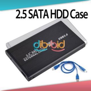 Durable USB 3 0 HDD Hard Drive External Enclosure 2 5 inch SATA HDD 