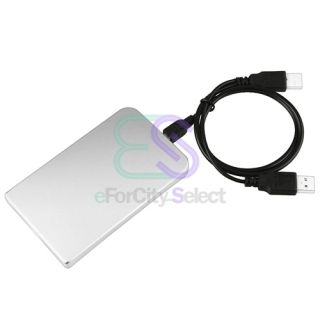 Inch Sata USB 2 0 Hard Drive Enclosure External Laptop Disk HDD 