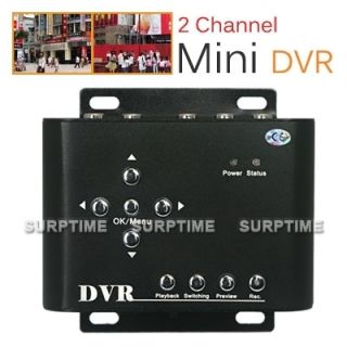 Channel CCTV MINI SD DVR Recorder Max 32G Motion Detection 1CH 