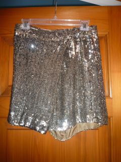 Phillip Lim Silk Sequined Shorts US Size 4