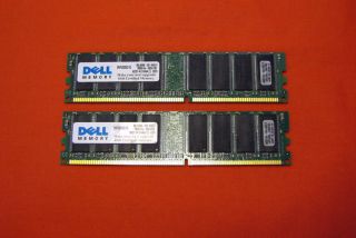 Dell Dimension 3000 4600 8300 2GB 2 x 1GB PC3200 Memory