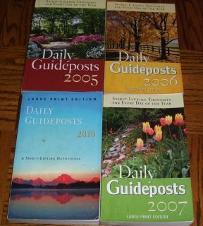Book Lot #4 ~ Daily Guideposts   Short Stories, Inspirational Readings