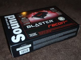 Creative Sound Blaster RECON3D THX PCIe Fatal1ty Pro Audio Card 
