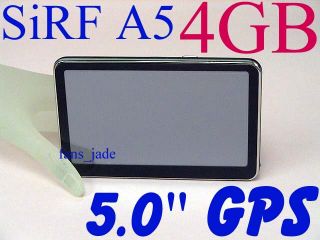 Built in 4GB 5 0 A5 Thin GPS  Player CE6 0 128MB RAM