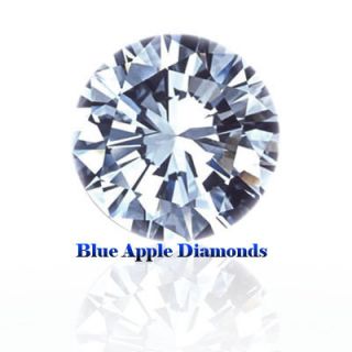 03 Carat HPHT Round Brilliant Loose Diamond GIA D VS2