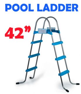 New 42 inch Above Ground Swimming Pool A Frame Ladder