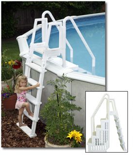 Blue Wave Above Ground Easy Pool Step Ladder Swimming Pool Durable  Up 
