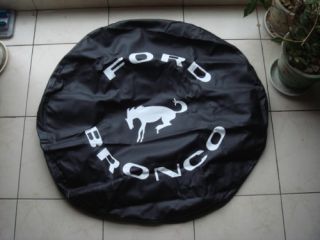 Spare Wheel Tyre Tire Cover Fit Ford Bronco 31 10 5R15