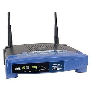 Linksys WRT54GS Wireless G Access Point 4 Port Router w Firewall Speed 