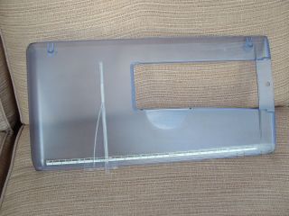   Table Clear Acrylic For Older Model Machine Has Ruler +Guide