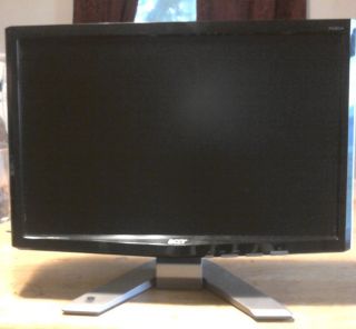 Acer 19 inch wide screan LCD monitor VGA DVI with HDCP P191W