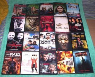   20 Popular and Classic DVDs Horror Drama Suspense Action Movies
