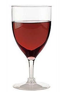  Grand 14 oz Goblet Red Wine Acrylic Stem Glass Glasses 1 12