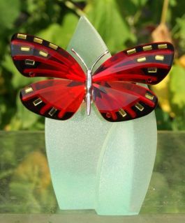 Swarovski Crystal Butterfly Paradise Adena Light Siam Retired 622 737 