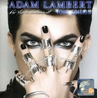 Adam Lambert for Your Entertainment Tour Edition CD DVD