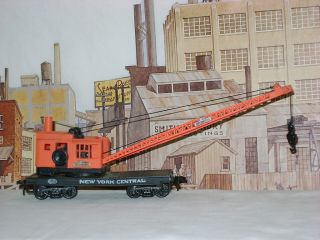 Browning NYC Operating 50 Ton Crane Car New York Central HO Scale 