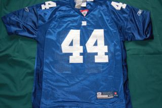 Ahmad Bradshaw Autographed New York Giants Blue Home Jersey PSA