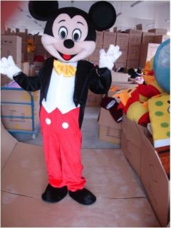 100 Brand New Mickey Mouse Mascot Costume Adult Size Halloween Big 