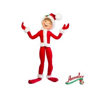New Annalee 14 Cozy Christmas Elf 2012 Collectible Christmas Figure 