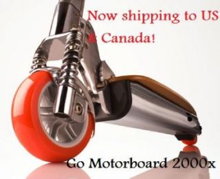 New Go Motorboard 2000x Electric Push Scooter 750 Watts Battery Kick 