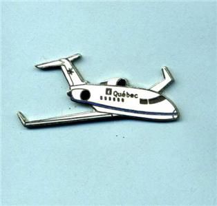quebec airplane pin