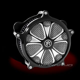 Performance Machine Luxe Contrast Cut Air Cleaner Harley Touring 